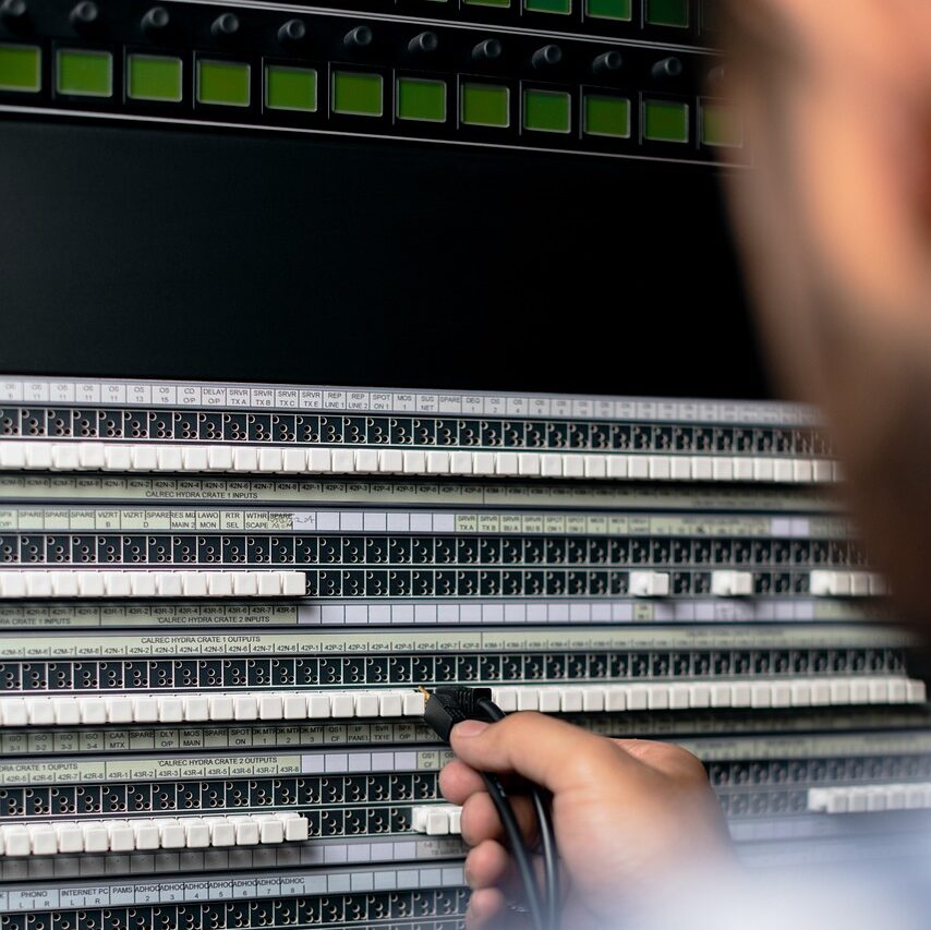 engineer, engineering, broadcast, broadcast engineer, workshop, tech, technology, wires, cables